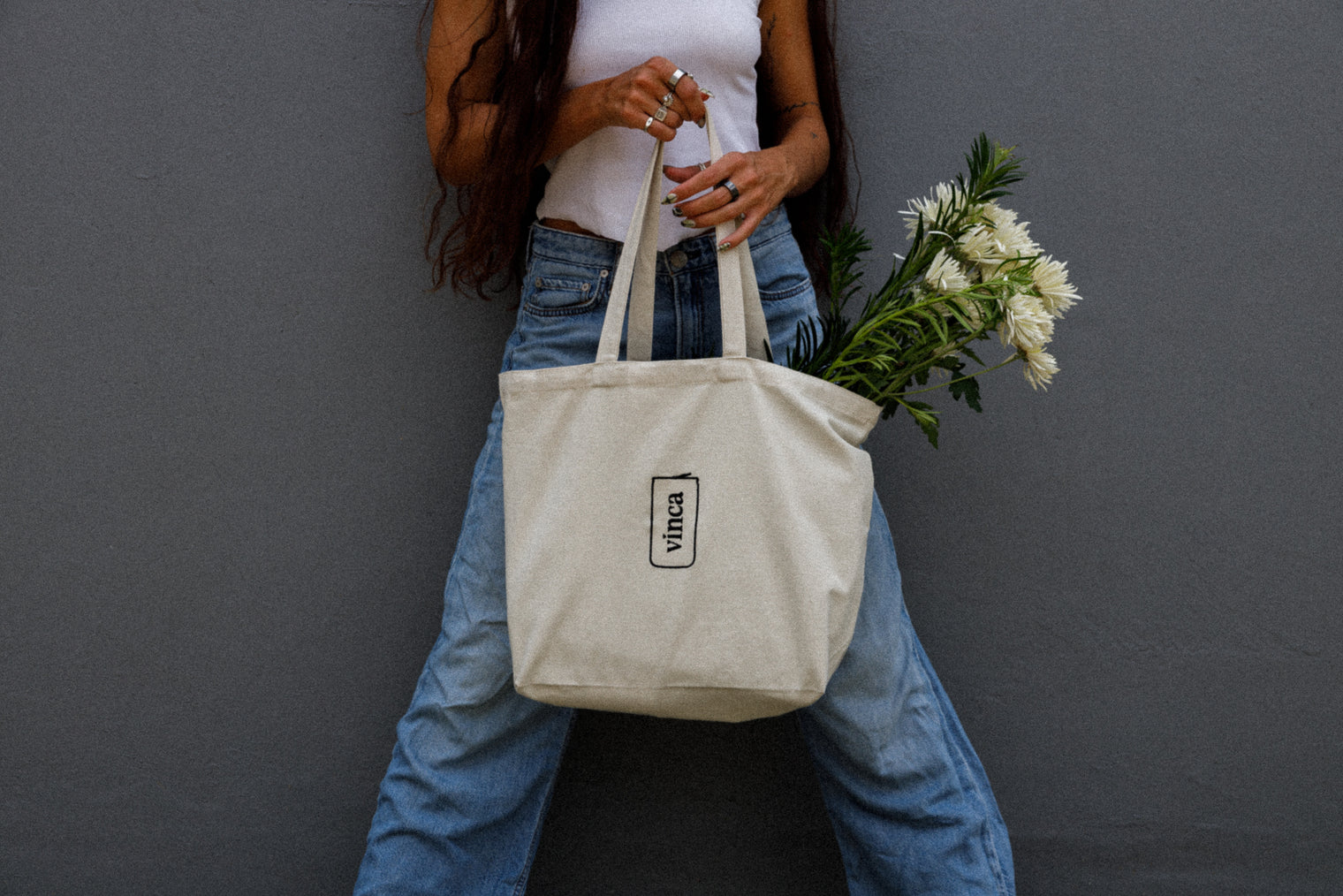 Vinca Premium Tote Bag