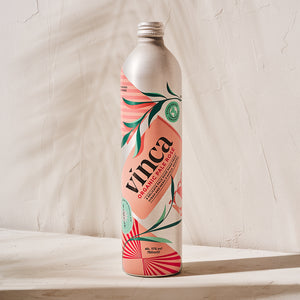 Two Organic Rosé Wine Bottles